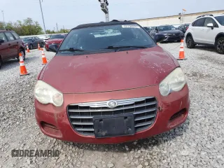 2005 Chrysler Sebring GTC with VIN 1C3EL75R85N660654, listed as a Copart auction lot 53736035 with 148,365 mi miles and Salvage Title. Bid and sale history available at DreamBid. Image 5.