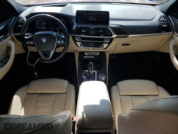 2021 BMW X4 xDrive30i z VIN 5UX2V1C01M9F54470, wystawiony jako Copart lot #46840375 z przebiegiem 6 000 mil mil oraz Szkoda całkowita • Salvage title. Historia ofert i sprzedaży dostępna na DreamBid. Obrazek 8.