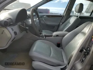 2004 Mercedes-Benz C 320 with VIN WDBRF64J24F545033, listed as a Copart auction lot 87768455 with 217,094 mi miles and Salvage Title. Bid and sale history available at DreamBid. Image 7.