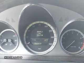 2009 Mercedes-Benz C 300 Sport with VIN WDDGF54XX9R060030, listed as a IAAI auction lot 42450340 with 192,718 mi miles and . Bid and sale history available at DreamBid. Image 7.