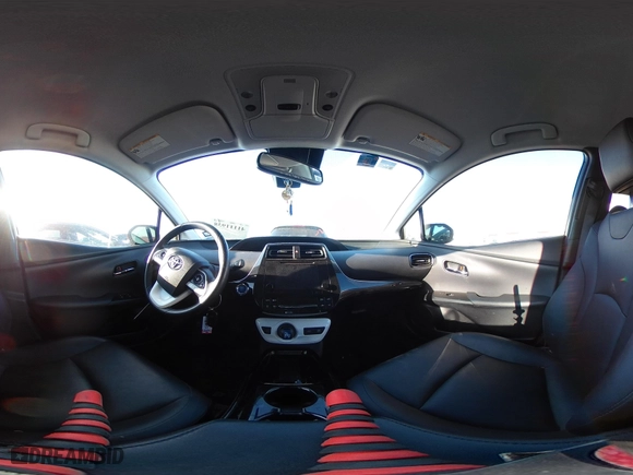 2017 Toyota Prius Two with VIN JTDKARFUXH3539353, listed as a IAAI auction lot 41111938 with 95,390 mi miles. Bid and sale history available at carsss.com. Image 19.
