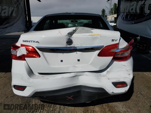 2019 Nissan Sentra S with VIN 3N1AB7AP6KY367144, listed as a Copart auction lot 62607415 with 115,239 mi miles and Salvage title. Bid and sale history available at DreamBid. Image 6.