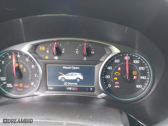 2024 Chevrolet Equinox RS with VIN 3GNAXMEG7RS108321, listed as a IAAI auction lot 39798009 with 19,812 mi miles. Bid and sale history available at carsss.com. Image 7.