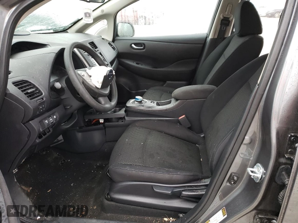 2017 Nissan LEAF SL with VIN 1N4BZ0CP5HC305596, listed as a Copart auction lot 70248472 with 0 mi miles. Bid and sale history available at carsss.com. Image 7.