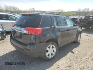 2015 GMC Terrain SLT with VIN 2GKALSEK6F6158543, listed as a Copart auction lot 50837305 with 123,859 mi miles and Salvage Title. Bid and sale history available at carsss.com. Image 3.