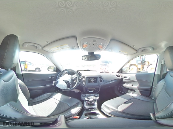 2019 Jeep Compass Latitude with VIN 3C4NJDBB8KT806912, listed as a Copart auction lot 49616585 with 36,970 mi miles and Salvage Title. Bid and sale history available at carsss.com. Image 14.