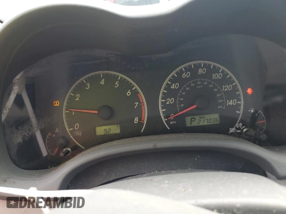 2010 Toyota Corolla с VIN 1NXBU4EE2AZ327482, выставлен на аукционе Copart как лот 61438835 с пробегом 217 036 миль миль и Чистый • Clean title. История ставок и продаж доступна на DreamBid. Изображение 9.
