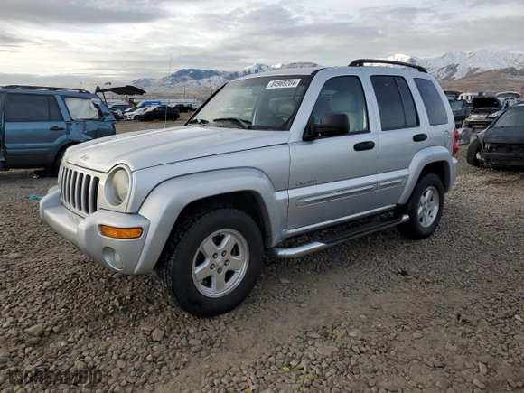 2004 Jeep Liberty Limited with VIN 1J4GK58K04W324655, listed as a Copart auction lot 84969204 with 151,994 mi miles and Salvage Title. Bid and sale history available at carsss.com. Image 1.