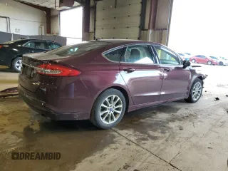 2017 Ford Fusion SE with VIN 3FA6P0HD9HR404655, listed as a Copart auction lot 53267515 with 89,941 mi miles and Salvage Title. Bid and sale history available at DreamBid. Image 3.