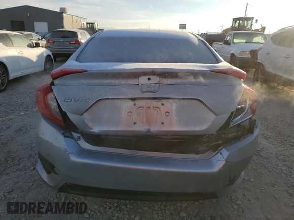 2016 Honda Civic Sedan LX with VIN 19XFC2F57GE213772, listed as a Copart auction lot 43185345 with 142,588 mi miles and Salvage Title. Bid and sale history available at carsss.com. Image 6.