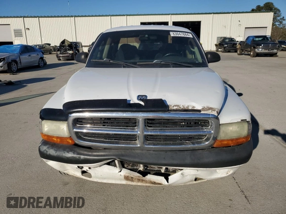 2004 Dodge Dakota Sport with VIN 1D7HL38K34S561259, listed as a Copart auction lot 83047884 with 118,565 mi miles and Salvage Title. Bid and sale history available at carsss.com. Image 5.