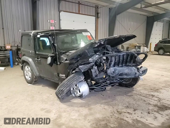 2020 Jeep Wrangler Sport S z VIN 1C4GJXAGXLW118347, wystawiony jako Copart lot #45292845 z przebiegiem Nie podano mil oraz Szkoda całkowita • Salvage title. Historia ofert i sprzedaży dostępna na DreamBid. Obrazek 10.