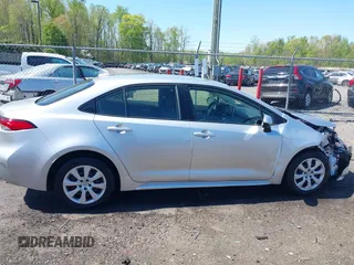 2020 Toyota Corolla LE with VIN JTDEPRAE9LJ078792, listed as a IAAI auction lot 42007551 with 65,154 mi miles. Bid and sale history available at carsss.com. Image 13.