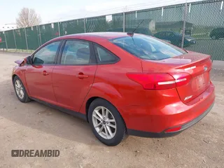 2018 Ford Focus SE with VIN 1FADP3FE6JL318552, listed as a IAAI auction lot 42090857 with 81,624 mi miles. Bid and sale history available at carsss.com. Image 3.