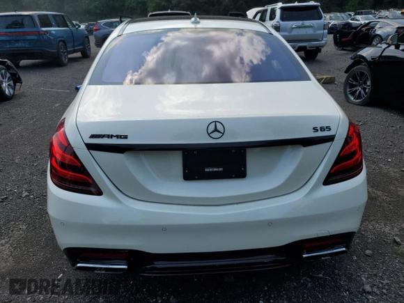 2020 Mercedes-Benz S 65 AMG with VIN W1KUG7KB5LA530117, listed as a Copart auction lot 62336765 with 11,363 mi miles and Non repairable. Bid and sale history available at DreamBid. Image 6.