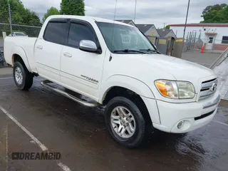 2005 Toyota Tundra SR5 with VIN 5TBET34145S493678, listed as a IAAI auction lot 42119682 with 216,179 mi miles and . Bid and sale history available at DreamBid. Image 1.