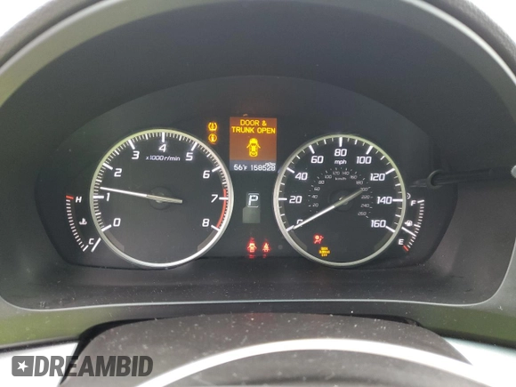 2013 Acura ILX with VIN 19VDE1F35DE001631, listed as a Copart auction lot 45153755 with 158,528 mi miles and Salvage Title. Bid and sale history available at carsss.com. Image 9.