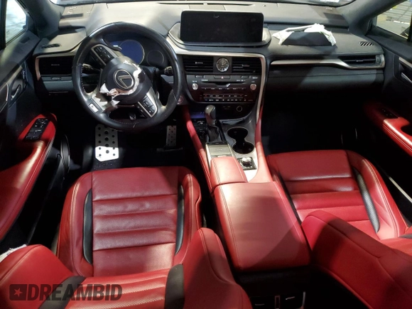 2020 Lexus RX 350 F Sport Performance z VIN 2T2YZMDA5LC237737, wystawiony jako Copart lot #58636475 z przebiegiem 86 257 mil mil oraz Szkoda całkowita • Salvage title. Historia ofert i sprzedaży dostępna na DreamBid. Obrazek 8.