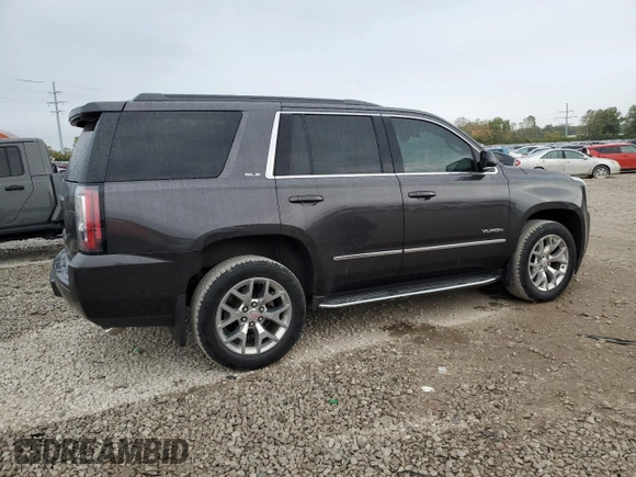 2018 GMC Yukon SLE with VIN 1GKS2AKC1JR336824, listed as a Copart auction lot 75837734 with 133,563 mi miles and Salvage Title. Bid and sale history available at carsss.com. Image 3.