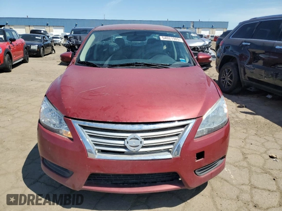 2015 Nissan Sentra SR with VIN 3N1AB7AP1FY354243, listed as a Copart auction lot 54021985 with 103,912 mi miles and Clean Title. Bid and sale history available at DreamBid. Image 5.