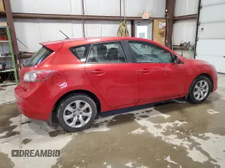 2013 Mazda 3 GX with VIN JM1BL1KF5D1758830, listed as a Copart auction lot 81239764 with 169,212 mi miles and Salvage Title. Bid and sale history available at carsss.com. Image 3.