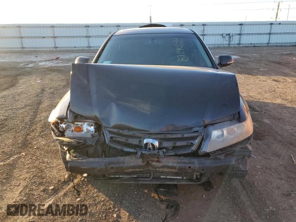 2008 Acura TSX with VIN JH4CL96858C003815, listed as a Copart auction lot 87290554 with 197,757 mi miles and Salvage Title. Bid and sale history available at carsss.com. Image 5.