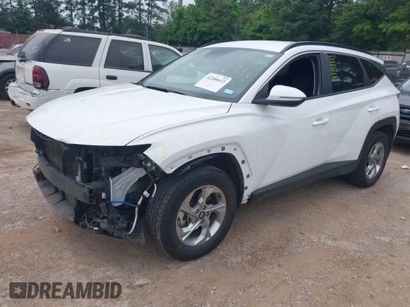 2023 Hyundai Tucson SEL with VIN 5NMJBCAE2PH275003, listed as a IAAI auction lot 42280613 with 62,295 mi miles and . Bid and sale history available at DreamBid. Image 2.