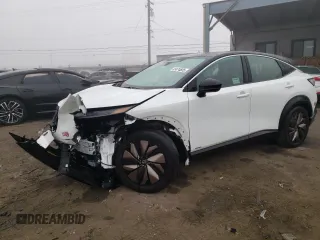 2023 Nissan ARIYA Evolve+ z VIN JN1BF0BA5PM404057, wystawiony jako Copart lot #41474605 z przebiegiem 8 876 mil mil oraz Szkoda całkowita • Salvage title. Historia ofert i sprzedaży dostępna na DreamBid. Obrazek 1.
