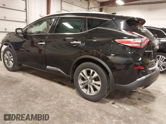2018 Nissan Murano SV with VIN 5N1AZ2MG7JN175827, listed as a IAAI auction lot 41764645 with 62,887 mi miles and . Bid and sale history available at carsss.com. Image 3.