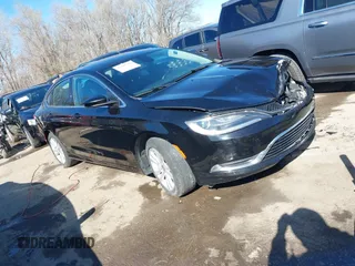 2016 Chrysler 200 Limited with VIN 1C3CCCAB9GN126719, listed as a IAAI auction lot 41828050 with 218,871 mi miles. Bid and sale history available at carsss.com. Image 1.