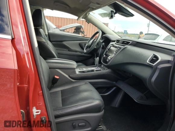 2020 Nissan Murano SL with VIN 5N1AZ2CJ2LN151712, listed as a Copart auction lot 56935635 with 51,100 mi miles and Salvage title. Bid and sale history available at DreamBid. Image 7.