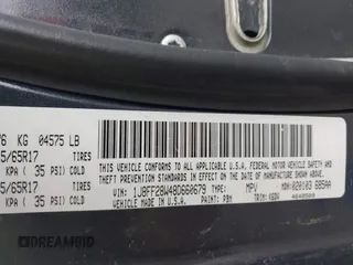 2008 Jeep Patriot Sport with VIN 1J8FF28W48D660679, listed as a IAAI auction lot 41496864 with 163,637 mi miles. Bid and sale history available at carsss.com. Image 9.