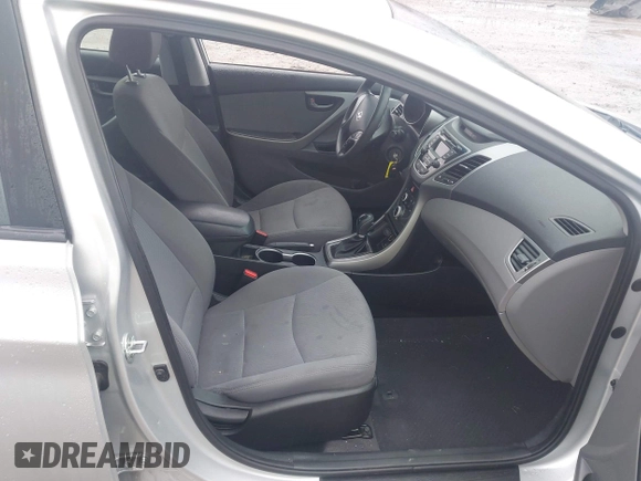 2015 Hyundai Elantra SE with VIN 5NPDH4AE5FH615795, listed as a IAAI auction lot 41976297 with 63,777 mi miles and . Bid and sale history available at DreamBid. Image 5.