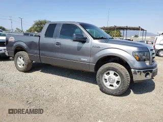 2012 Ford F-150 XL with VIN 1FTFX1ET3CFA89174, listed as a Copart auction lot 63709535 with 111,716 mi miles and Clean title. Bid and sale history available at DreamBid. Image 4.