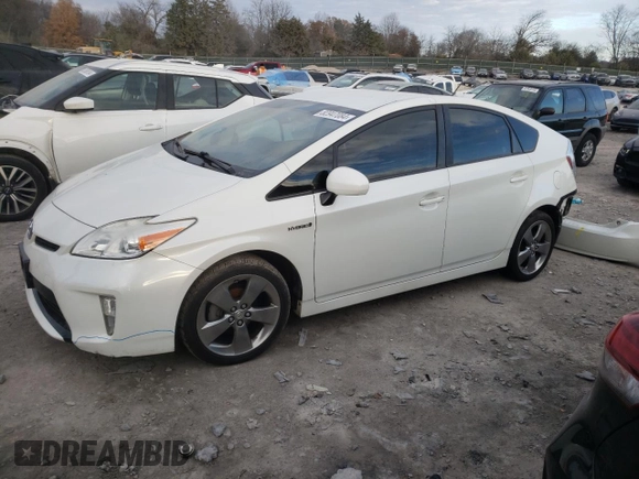 2013 Toyota Prius One with VIN JTDKN3DU3D1655603, listed as a Copart auction lot 82947084 with 107,601 mi miles and Clean Title. Bid and sale history available at DreamBid. Image 1.