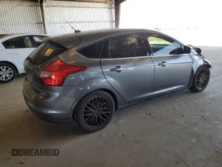 2014 Ford Focus Titanium with VIN 1FADP3N29EL382646, listed as a Copart auction lot 60757385 with 123,447 mi miles and Non repairable. Bid and sale history available at DreamBid. Image 3.