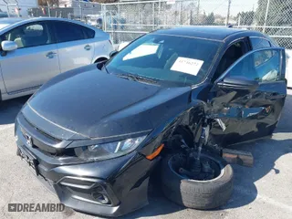 2021 Honda Civic Hatchback EX with VIN SHHFK7H69MU421453, listed as a IAAI auction lot 41746272 with 43,982 mi miles. Bid and sale history available at carsss.com. Image 6.