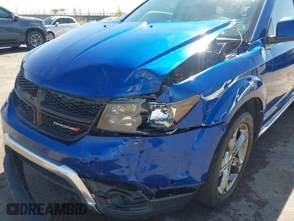 2015 Dodge Journey Crossroad with VIN 3C4PDCGG0FT639529, listed as a IAAI auction lot 42093521 with 234,829 mi miles and . Bid and sale history available at DreamBid. Image 6.