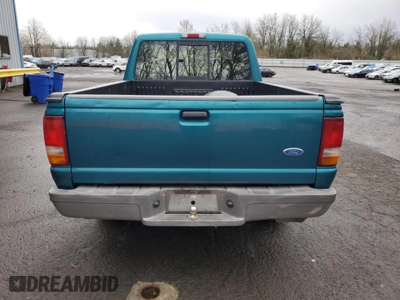 1997 Ford Ranger XL with VIN 1FTCR14A3VPA99441, listed as a Copart auction lot 46626095 with 137,526 mi miles and Salvage title. Bid and sale history available at DreamBid. Image 6.