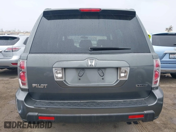 2007 Honda Pilot EX with VIN 2HKYF18497H500458, listed as a IAAI auction lot 41784273 with 114,454 mi miles. Bid and sale history available at carsss.com. Image 16.