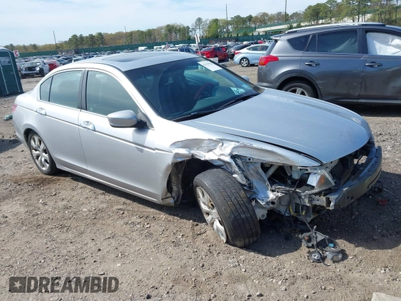 2009 Honda Accord EX-L with VIN 1HGCP36809A043415, listed as a IAAI auction lot 42143828 with 144,436 mi miles and . Bid and sale history available at DreamBid. Image 1.