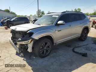 2021 Volkswagen Atlas SE с VIN 1V2RR2CA9MC524540, выставлен на аукционе Copart как лот 57442625 с пробегом 94 820 миль миль и Списание • Salvage title. История ставок и продаж доступна на DreamBid. Изображение 1.