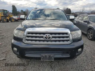 2008 Toyota Sequoia Platinum with VIN 5TDBY67A88S007953, listed as a Copart auction lot 85374204 with 183,832 mi miles and Salvage Title. Bid and sale history available at carsss.com. Image 5.