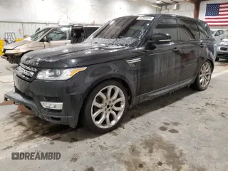 2017 Land Rover Range Rover Sport HSE with VIN SALWR2FK6HA168955, listed as a Copart auction lot 45399925 with 88,565 mi miles and Non Repairable. Bid and sale history available at carsss.com. Image 1.