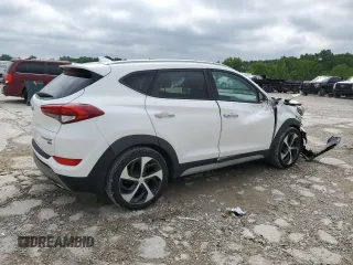2017 Hyundai Tucson Limited z VIN KM8J3CA20HU539022, wystawiony jako Copart lot #58570965 z przebiegiem 34 098 mil mil oraz Szkoda całkowita • Salvage title. Historia ofert i sprzedaży dostępna na DreamBid. Obrazek 3.