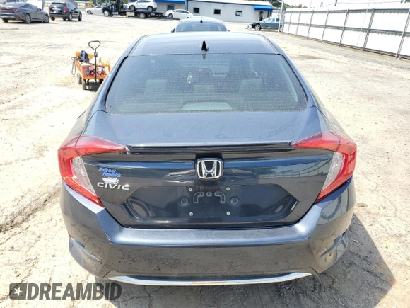 2020 Honda Civic EX-L z VIN 19XFC1F73LE017348, wystawiony jako Copart lot #52492255 z przebiegiem Nie podano mil oraz Szkoda całkowita • Salvage title. Historia ofert i sprzedaży dostępna na DreamBid. Obrazek 6.