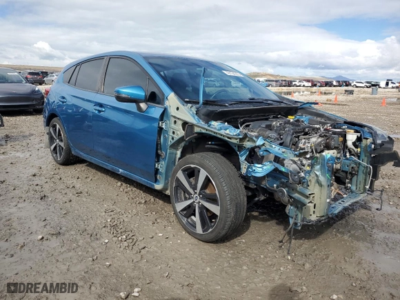 2017 Subaru Impreza Sport with VIN 4S3GTAL68H3702458, listed as a Copart auction lot 49134255 with 98,240 mi miles and Salvage Title. Bid and sale history available at carsss.com. Image 4.