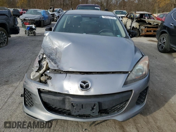 2013 Mazda Mazda3 i Sport with VIN JM1BL1U82D1703380, listed as a Copart auction lot 78431774 with 196,686 mi miles and Salvage Title. Bid and sale history available at carsss.com. Image 5.