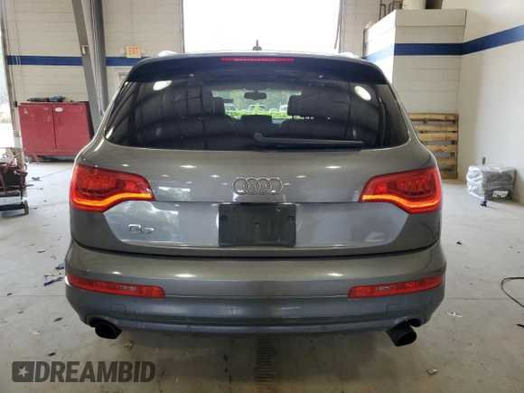 2013 Audi Q7 Premium Plus z VIN WA1LGAFE9DD014750, wystawiony jako Copart lot #60753335 z przebiegiem 130 109 mil mil oraz Czysty tytuł • Clean title. Historia ofert i sprzedaży dostępna na DreamBid. Obrazek 6.