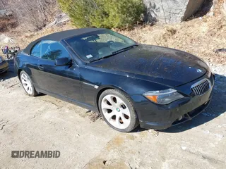 2006 BMW 6 Series 650Ci with VIN WBAEK13496CN78445, listed as a IAAI auction lot 41645248 with 99,799 mi miles. Bid and sale history available at carsss.com. Image 1.
